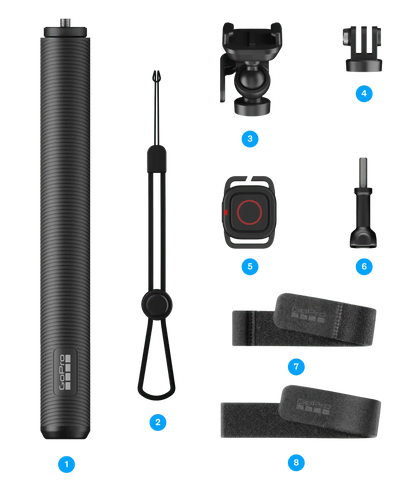 4ft (1.2m) Extension Pole + Waterproof Shutter Remote