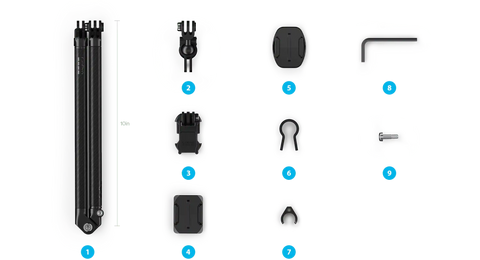 Boom + Adhesive Mounts